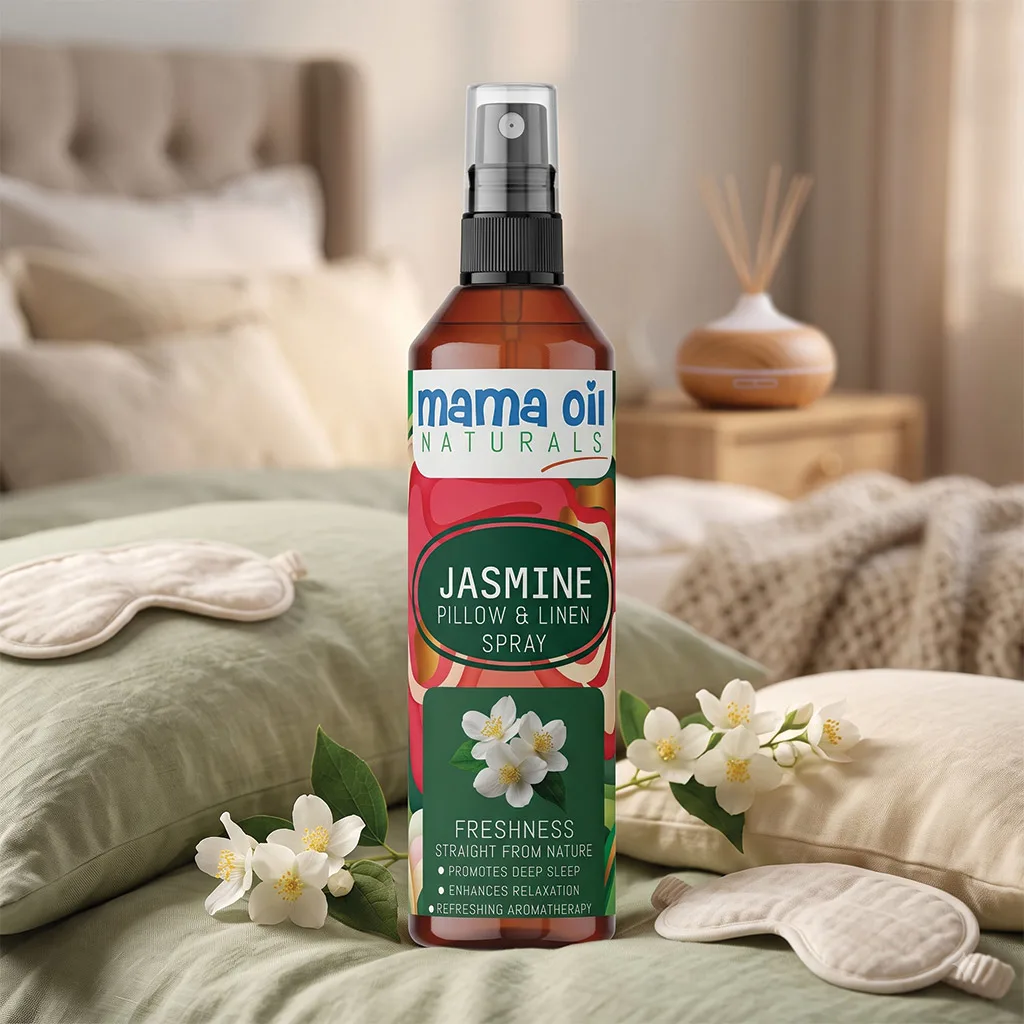 Jasmine Pillow and linen sleep spray for bedtime