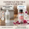 Rose Floor freshener liquid for a refreshing aroma